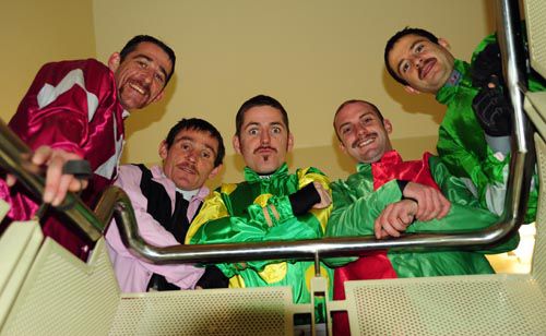 There will be clean-shaven jockeys leaving Fairyhouse tomorrow evening