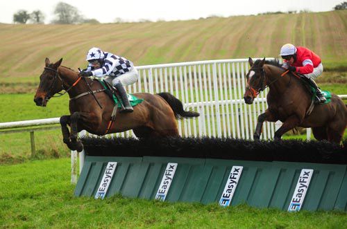 Springfield Way leads Psycho over the final flight