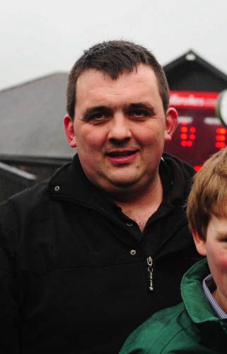 Noel Kelly trainer of Mighty Whitey