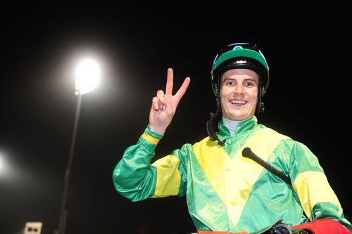 A double on the night for Fran Berry