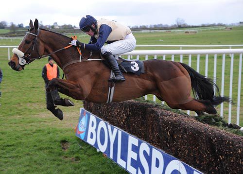 Galloping Gander and Sean McDermott clear the last