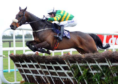 Jenari and Tony McCoy soar over the last to win comprehensively at Fairyhouse