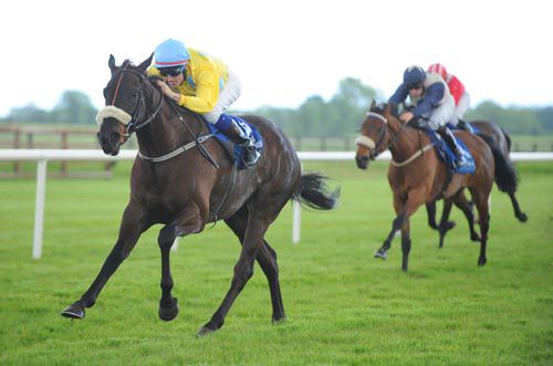 Dane Street and Fran Berry win for trainer Jessica Harrington 