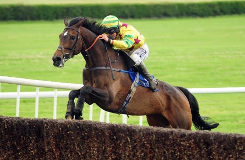 A lovely shot of Western Island & Philip Enright in full flow