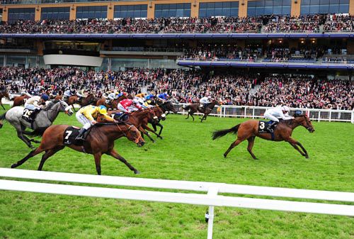 Dandy Boy wins the Wokingham under Pat Dobbs