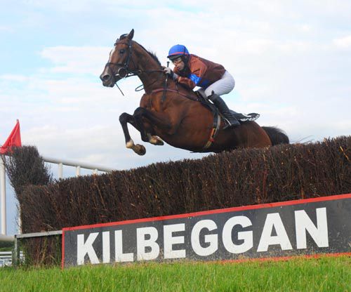 Dazzling Susie clears a fence on her way to another easy success under Tom Doyle