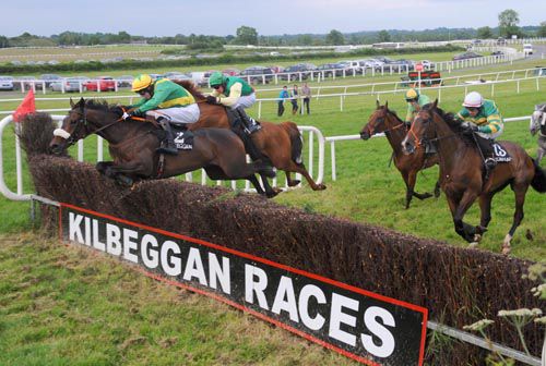 Supreme Doc jumps the last in front on his way to victory under Declan Lavery