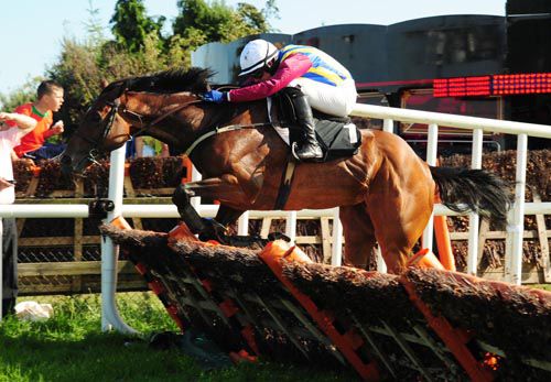 Casimir Road jumps the last under Paul Townend