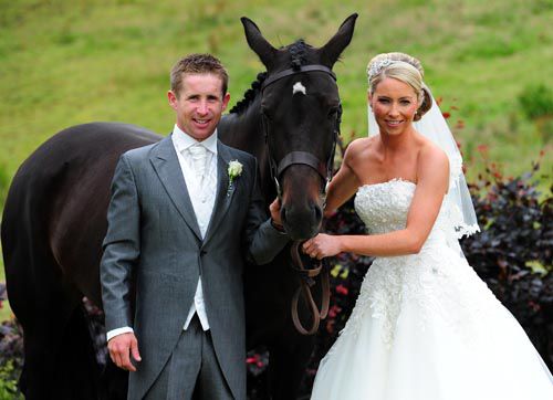 Jason McKeown and his wife Linda Mackin with Holly