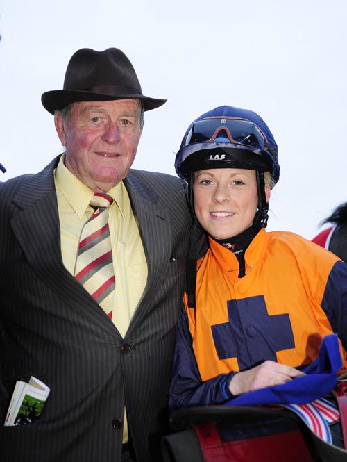 Sammy Jo Bell seen here with Kevin Prendergast