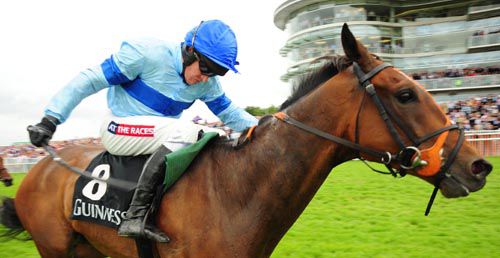 Tugboat and a determined Barry Geraghty