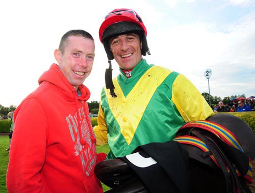 Winning jockey Davy Russell with an itching to be back Andrew Lynch