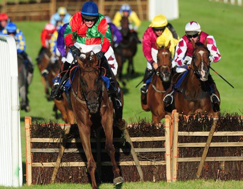 Playtime Ben on his way to victory under Rob Jones