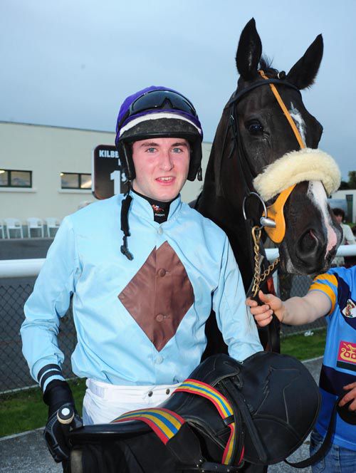 Galway native Tommy O'Brien has been in the saddle for Felicie Du Maquis' two hurdling victories