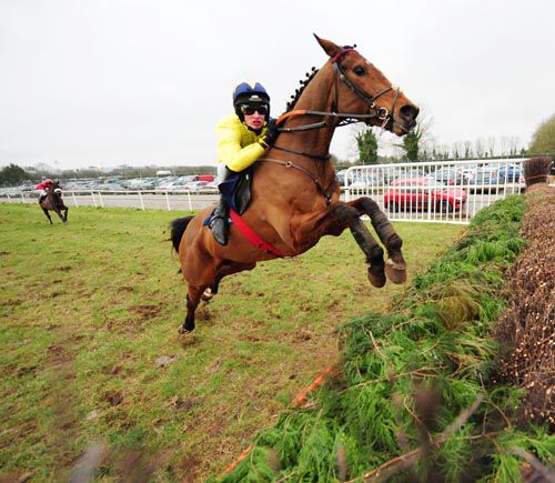 Mount Benbulben and Danny Mullins jump the last 