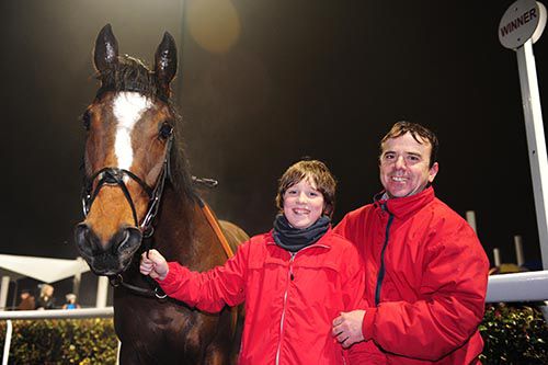 Mickey Cleary with his son Michael junior and Stoichkhov