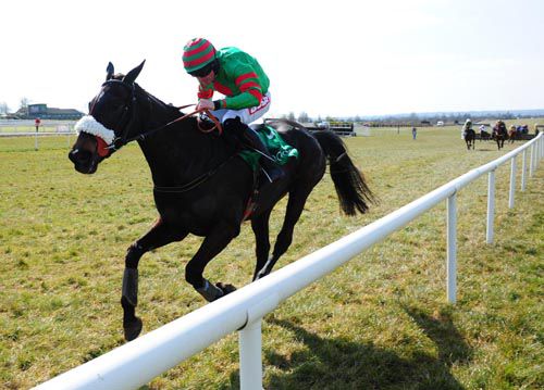 Kates Benefit and Davy Russell clear at Navan