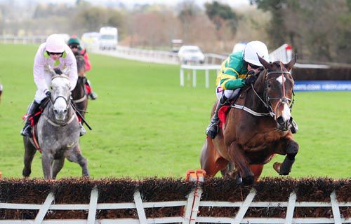 Jezki has Champagne Fever beaten at Punchestown