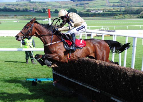 Felix Yonger and Ruby Walsh at Punchestown