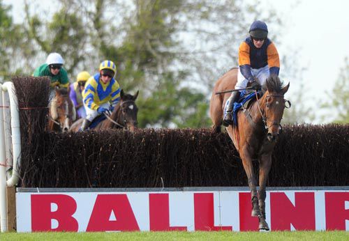 Rebel Fitz and Barry Geraghty on their way to victory at Ballinrobe