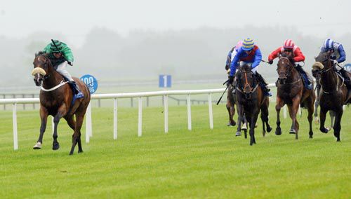 Banna Boirche & Shane Foley are clear of their rivals as they approach the winning post