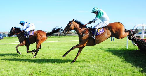 Fromthecloudsabove is a few lengths behind Ciarans Oscar over the last