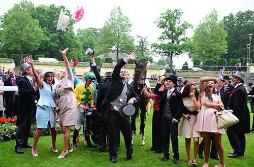 Connections of Roca Tumu, at Royal Ascot