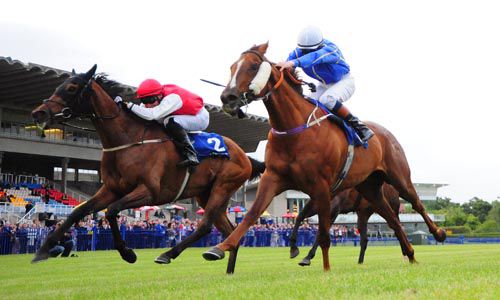 Truly Genius (right) and Sam James