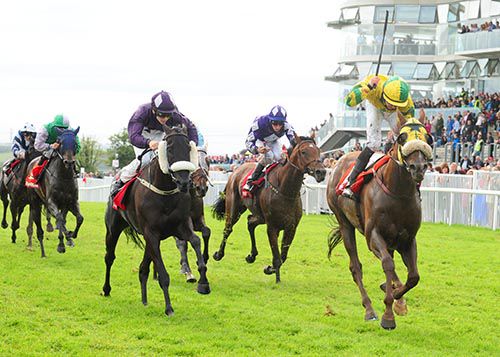 Toufan Express wins under a delighted Ian Brennan at Galway