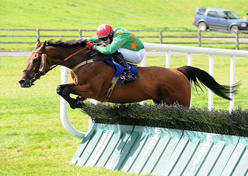 King High and Kevin Sexton in winning action at Tramore