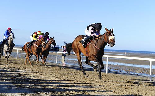 Girls rule - Saratoga Baby and Jane Mangan at Laytown