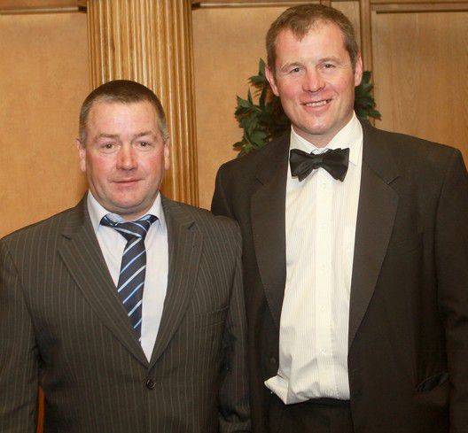 Liam Lennon, left, and Andrew Oliver