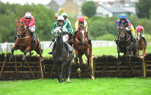 Mireya (right) went on to win the last at Listowel as some of her rivals 'missed' the final flight