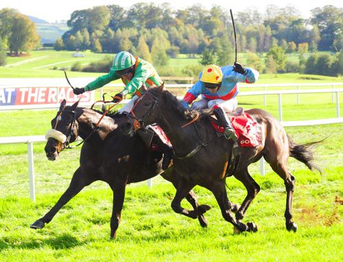 The Crafty Butcher winning at Gowran when trained by Michael Hourigan