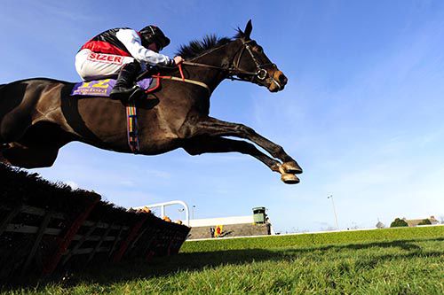 Wilde Sapphire and Andrew Lynch clear the last 
