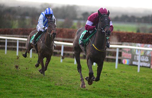 Wounded Warrior (Nina Carberry) takes the bumper