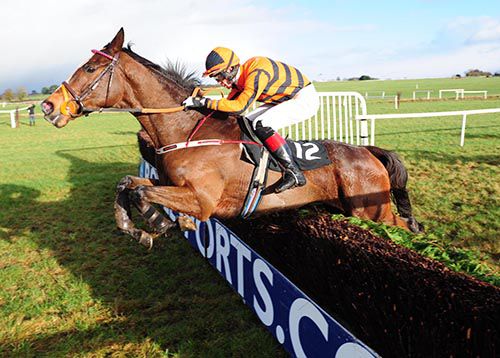 Foritsa and Adam O'Neill clear the last