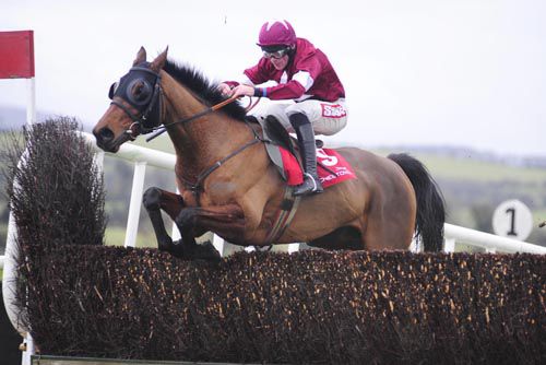 Rogue Angel and Davy Russell came home in style at Punchestown