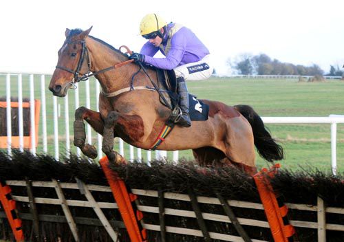 Urano jumps the last under Ruby Walsh