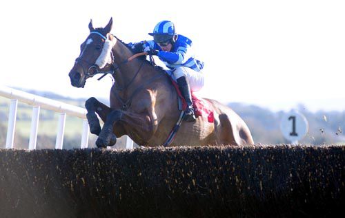 Refused A Name and Chris Timmons jump the final fence