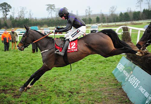 Some Tikket and Bryan Cooper clear the last