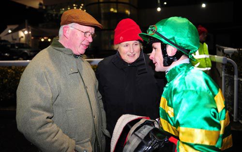George and Prunella Dobbs with Pat Smullen