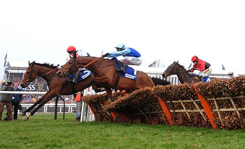 Fingal Bay (nearest) tackles Southfield Theatre at the last