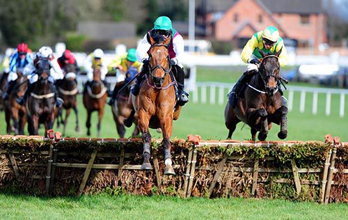 Green Energy (Kevin Smith) clears the last ahead of Tillargon and Joe Holly