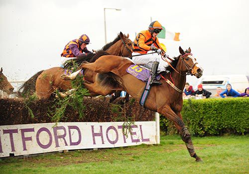 He got in too tight to the last but it made no difference to Foritsa (Adam O'Neill) as he beat Solstice Knight