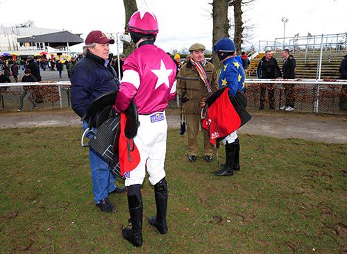 Mouse Morris and Brian O'Connell after victory