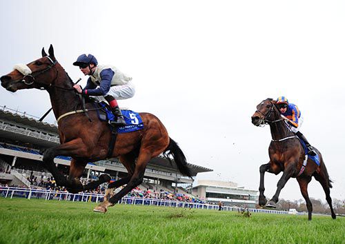 Fascinating Rock and Pat Smullen come home in front 