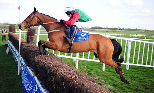 Hix Fix and Mark Lynch jump the last 