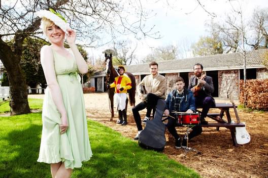 Niamh Farrell from HamsandwicH and members of The Raglans