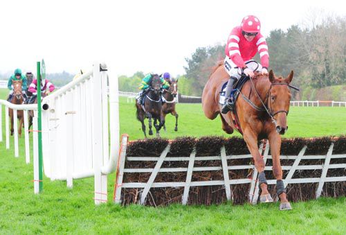 Abbyssial and Ruby Walsh clear at Punchestown